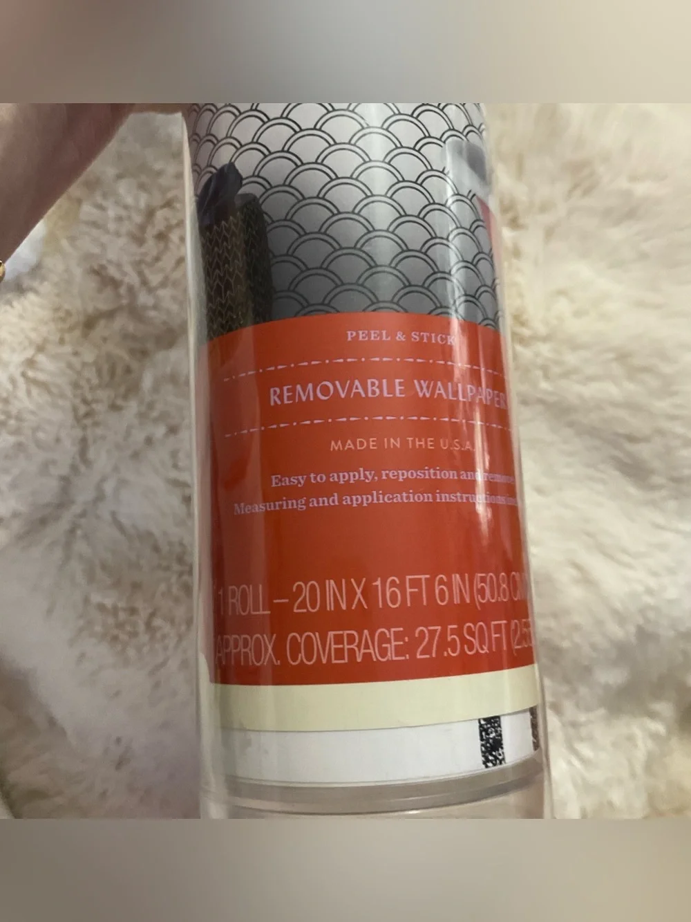 NWT Opalhouse Peel & Stick Removable Wallpaper, One Roll, only from Target